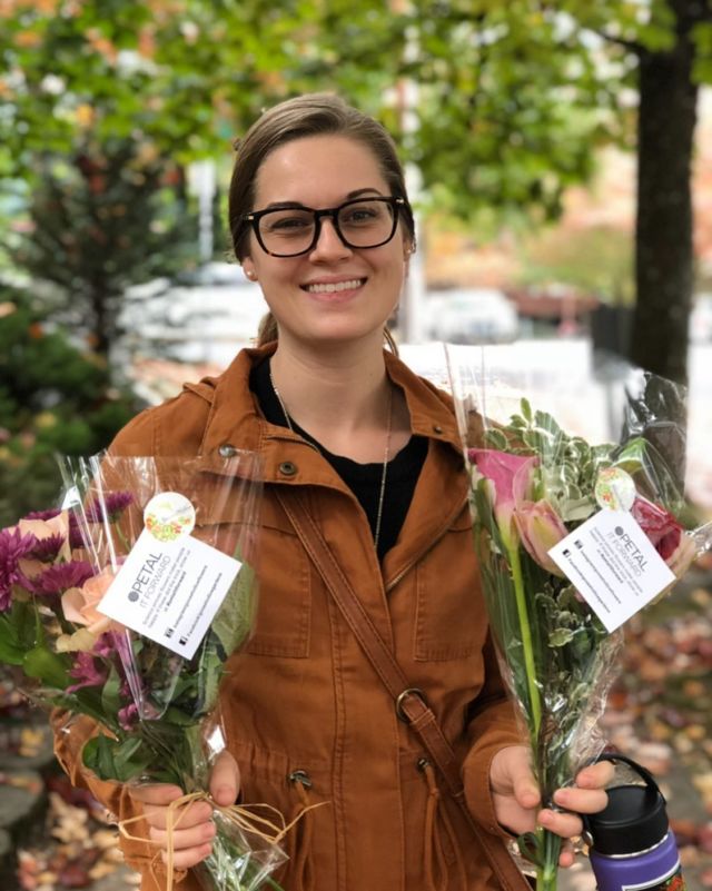 Calling all florists - JOIN US for the 2023 SAF petal it forward event. It is a great opportunity to spread kindness throughout the community and hand out free flowers! You hand out two bouquets and the recipient gets to keep one and give away one. “petaling” it forward! Tuesday between 7-9 am we will be at the very end of the flower market putting together bouquets, we’ll have donuts and coffee, come by to help out or say hello! Then on Wednesday we will have several locations if you want to meet up to distribute flowers. Reach out and let us know if you’d like to participate! #petalitforward #flowerspdx #portlandflorist #pdxflorist #oregonflorist #washingtonflorist