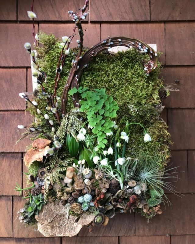 Just in time for Father’s Day we are hosting another great workshop featuring Françoise Weeks - Woodland Frames -June 13th from 5:30-8:30pm at the creative space at the Portland Flower Market. Register online on our website or link in our bio. #pnwflorist #oregonflorist #washingtonflorist #bendflorist #portlandflorist #portlandwoodlands #woodlanddesigns #francioseweeksworkshop
